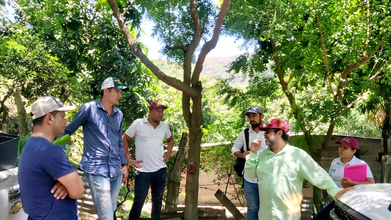 La EDAT realizó visita técnica al acueducto de la zona sur del municipio Coello. 