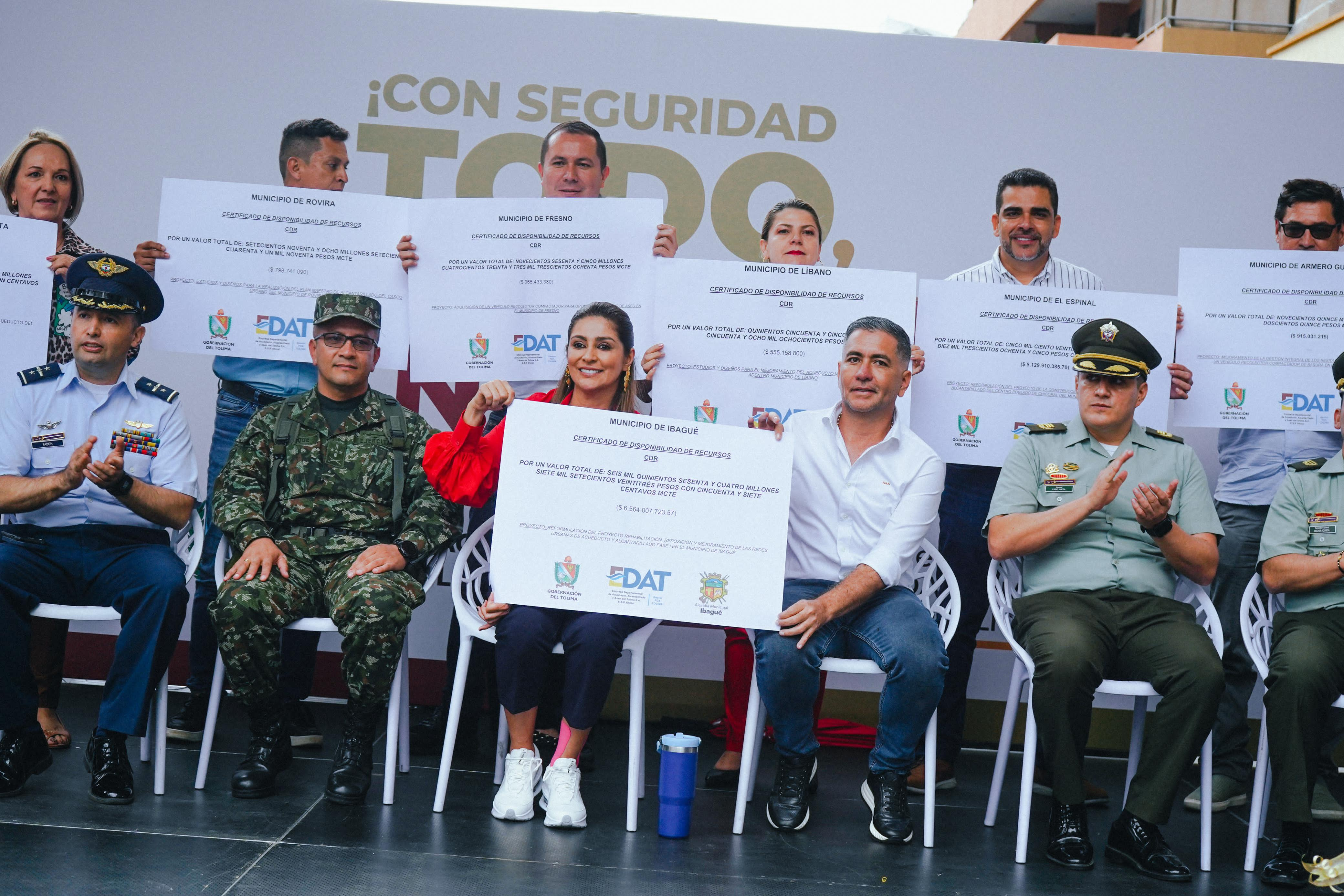 Más de $19 mil millones entregó la EDAT a municipios en el Tolima